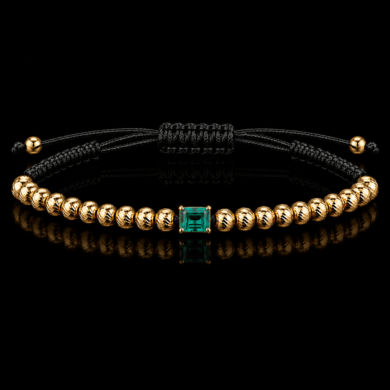 Pulsera exclusiva con esmeralda